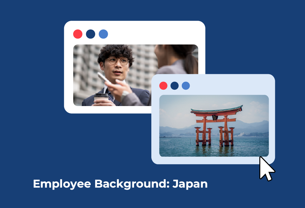 employee background checks in Japan