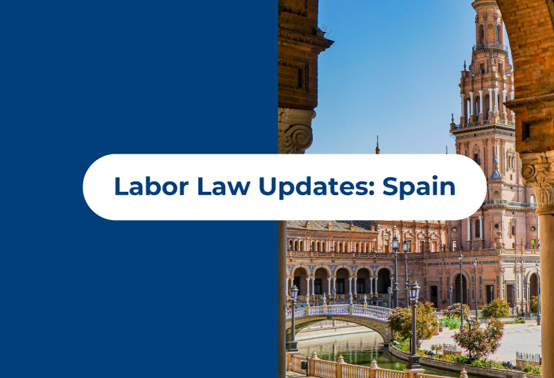 updates to labor laws in Spain